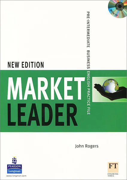 Обложка книги Market Leader: Pre-Intermediate Business English Practice File (+ CD-ROM), John Rogers