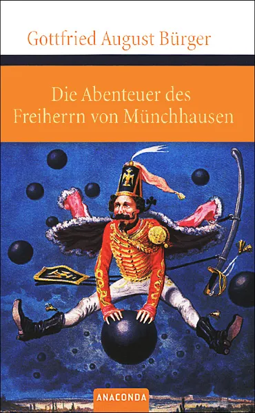 Обложка книги Die Abenteuer des Freiherrn von Munchhausen, Gottfried August Burger