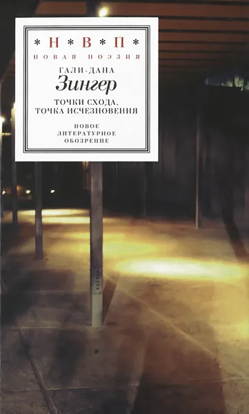Обложка книги Точки схода, точка исчезновения, Гали-Дана Зингер
