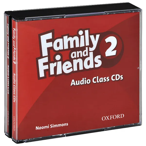 Обложка книги Family and Friends 2: Class Audio CDs (аудиокурс на 3 CD), Naomi Simmons