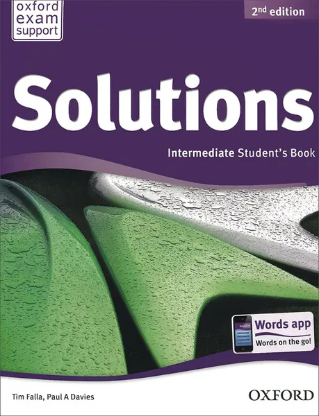 Обложка книги Solutions: Intermediate: Student Book, Tim Falla, Paul A Davies