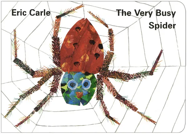 Обложка книги The Very Busy Spider, Eric Carle