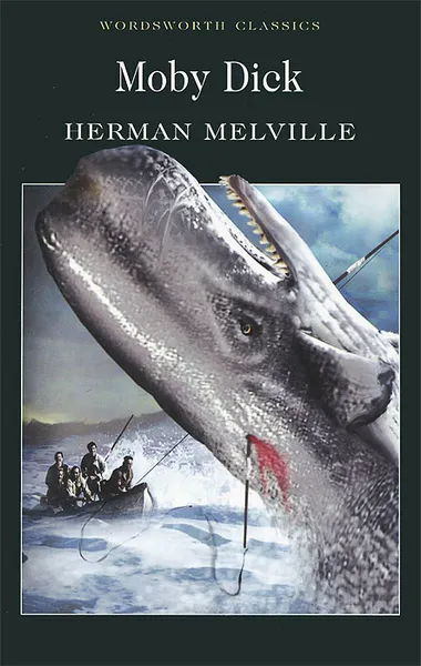 Обложка книги Moby Dick, Мелвилл Герман