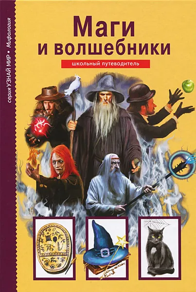 Обложка книги Маги и волшебники. Школьный путеводитель, Ю. А. Дунаева