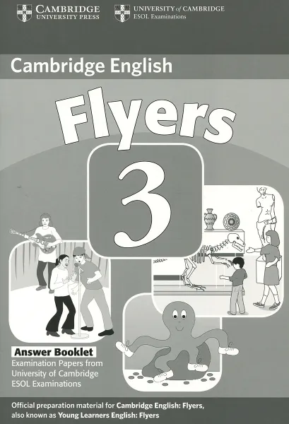 Обложка книги Cambridge Flyers 3: Answer Booklet, 