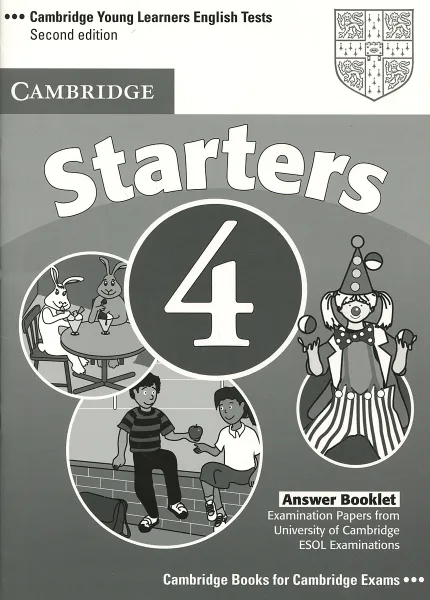 Обложка книги Cambridge Young Learners English Tests 4: Starters: Answer Booklet, 