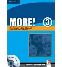 Обложка книги More! Level 3 Teacher's Resource Pack with Testbuilder CD-ROM, 