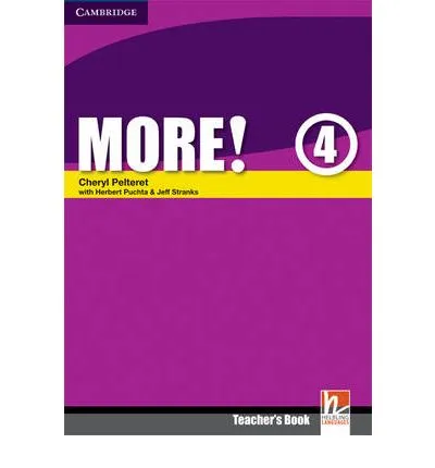 Обложка книги More! Level 4 Teacher's Book, 