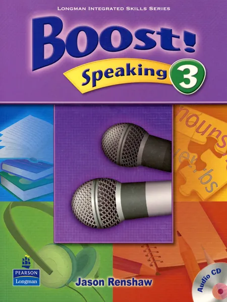 Обложка книги Boost! Speaking: Level 3 (+ CD), Jason Renshaw