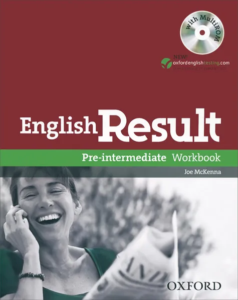 Обложка книги English Result Pre-intermediate: Workbook (+ CD-ROM), Joe McKenna