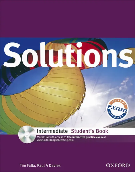 Обложка книги Solutions: Intermediate: Student's Book (+ CD-ROM), Tim Falla, Paul A. Davies