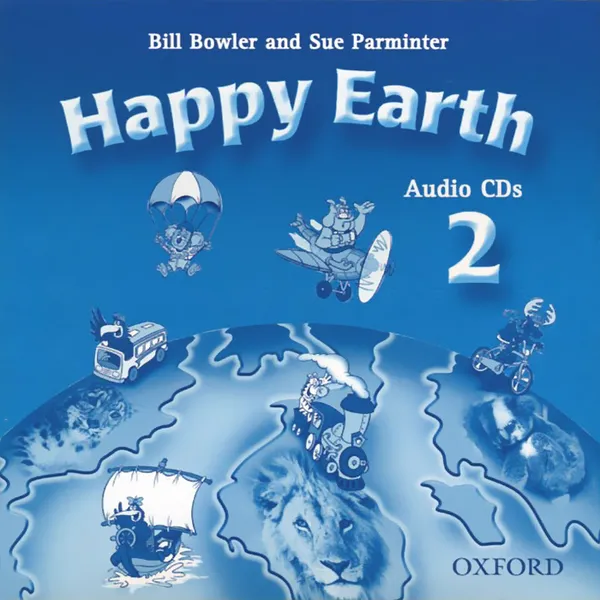 Обложка книги Happy Earth: Level 2 (аудиокурс на 2 CD), Bill Bowler, Sue Parminter
