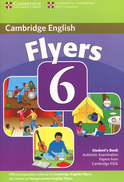 Обложка книги Cambridge Flyers 6: Student's Book , 