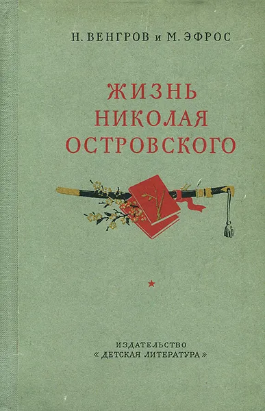 Обложка книги Жизнь Николая Островского, Венгров Натан, Эфрос Мэра Симоновна