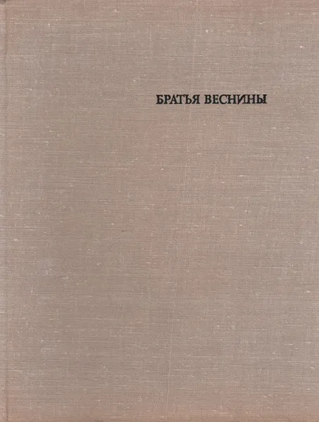 Обложка книги Братья Веснины, Веснин Леонид Александрович, Чиняков Алексей Григорьевич