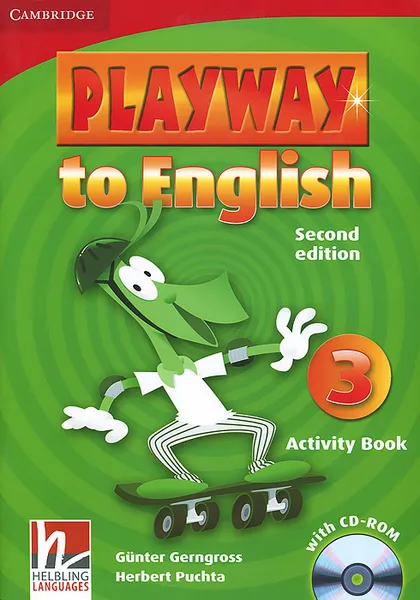 Обложка книги Playway to English 3: Activity Book (+ CD-ROM), Gunter Gerngross, Herbert Puchta