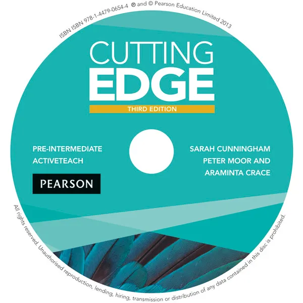 Обложка книги Cutting Edge: Pre-Intermediate: ActiveTeach, Sarah Cunningham, Peter Moor, Araminta Crace