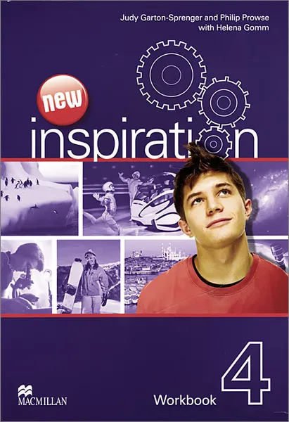 Обложка книги New Inspiration: Level 4: Workbook, Judy Garton-Sprenger, Philip Prowse, Helena Gomm