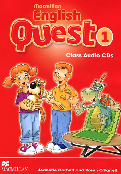 Обложка книги Macmillan English Quest 1 (аудиокурс на 3 CD), Jeanette Corbett, Roisin O'Farrell