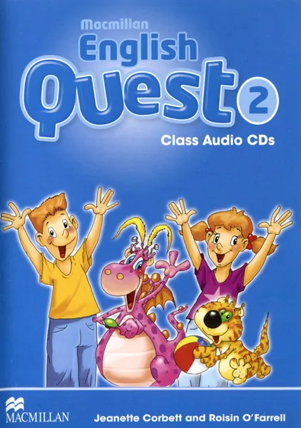 Обложка книги Macmillan English Quest 2: Class Audio CDs (аудиокурс CD), Jeanette Corbett, Roisin O'Farrell
