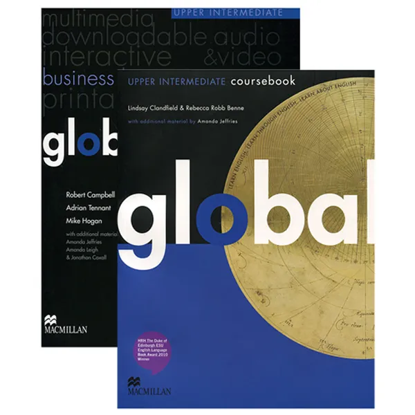 Обложка книги Global Upper Intermediate: Coursebook with eWorkbook Pack (+ DVD-ROM), Lindsay Clandfield, Rebecca Robb Benne