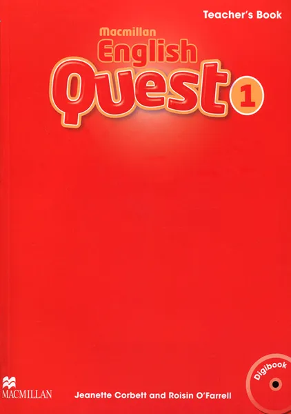 Обложка книги Macmillan English Quest 1: Teacher's Book (+ CD-ROM), Jeanette Corbett, Roisin O'Farrell