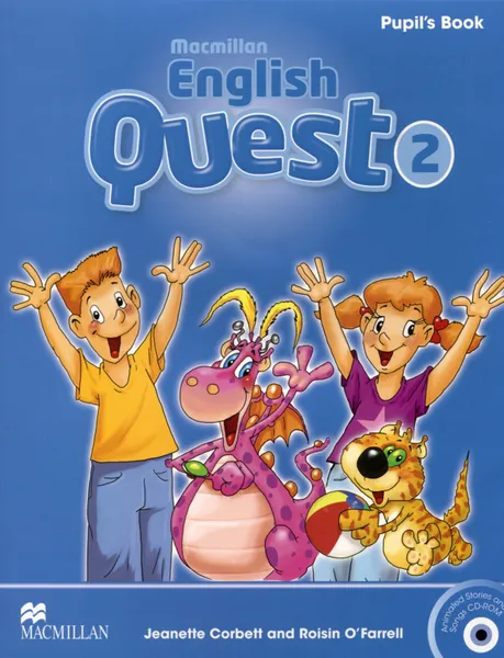 Обложка книги Macmillan English Quest 2: Pupil's Book (+ CD-ROM), Jeanette Corbett and Roisin O'Farrell