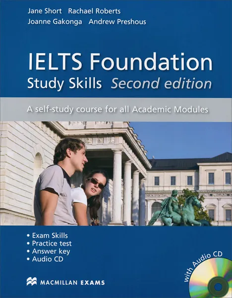 Обложка книги Ielts Foundation: Study Skills (+ CD), Jane Shot, Rachael Roberts, Joanne Gakonga, Andrew Preshous