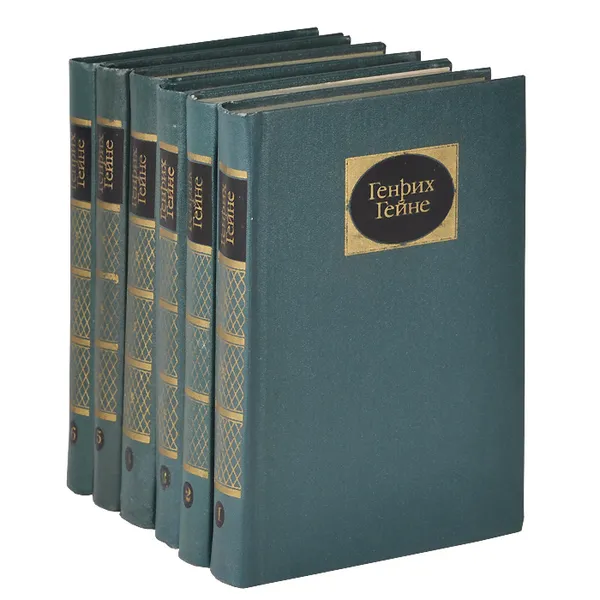 Обложка книги Генрих Гейне. Собрание сочинений (комплект из 6 книг), Генрих Гейне
