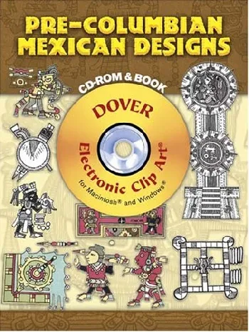 Обложка книги Pre-Columbian Mexican Designs CD-ROM and Book, Grafton Carol Belanger