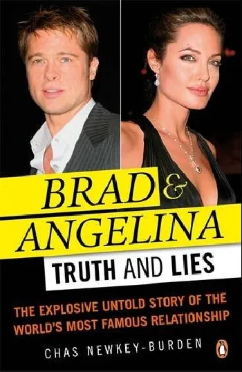 Обложка книги Brad & angelina rumours & reality, Newkey-burden, Chas