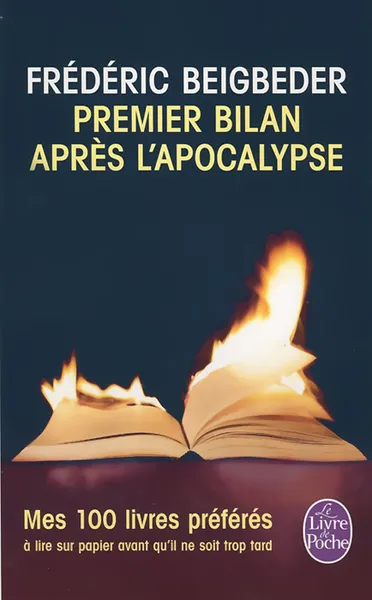 Обложка книги Premier bilan apres l'apocalypse, Бегбедер Фредерик