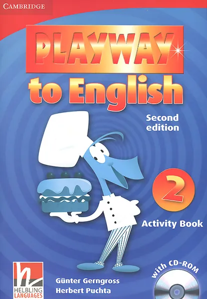 Обложка книги Playway to English: Level 2: Activity Book (+ CD-ROM), Гернгросс Гюнтер, Пучта Херберт