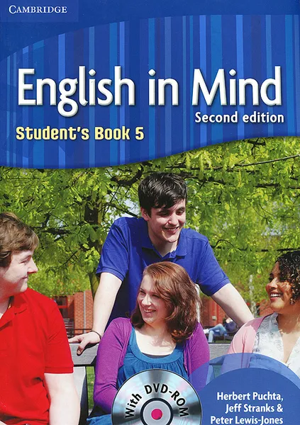 Обложка книги English in Mind: Level 5: Student's Book (+ DVD-ROM), Herbert Puchta, Jeff Stranks, Peter Lewis-Jones