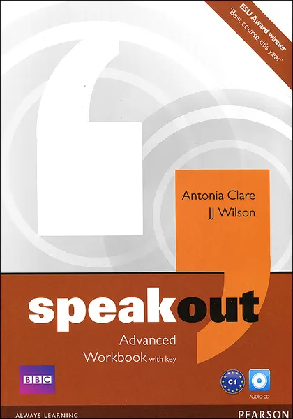 Обложка книги Speakout Advanced Workbook (+ CD-ROM), Antonia Clare, JJ Wilson