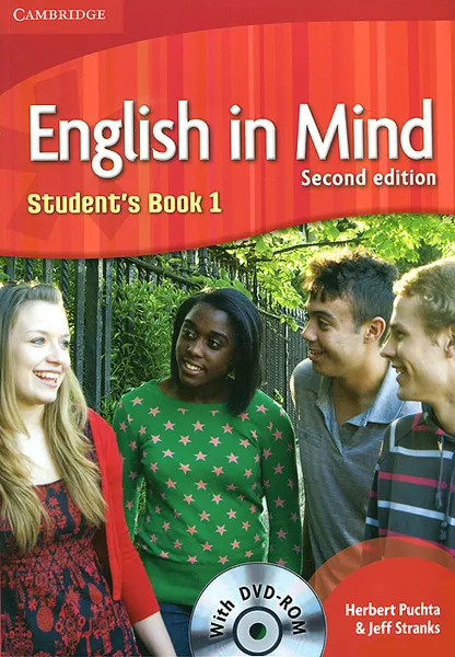 Обложка книги English in Mind: Level 1: Student's Book (+ DVD-ROM), Herbert Puchta, Jeff Stranks