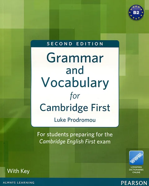 Обложка книги Grammar and Vocabulary for Cambridge First, Luke Prodromou
