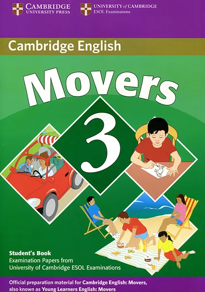 Обложка книги Cambridge English Movers 3: Student's Book, 