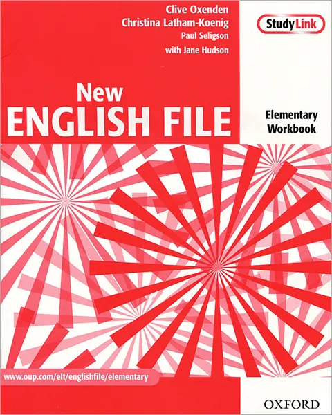 Обложка книги New English File: Elementary: Workbook (+ CD-ROM), Clive Oxenden, Christina Latham-Koenig, Paul Seligson, Jane Hudson