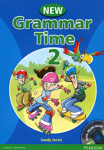Обложка книги New Grammar Time 2: Student's Book (+ CD-ROM), Sandy Jervis