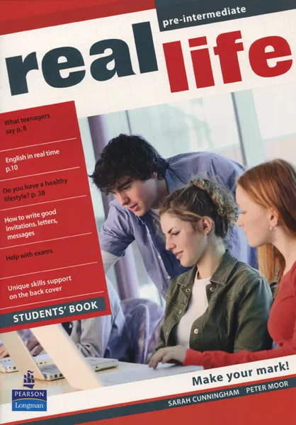 Обложка книги Real Life: Pre-Intermediate: Student's Book, Sarah Cunningham, Peter Moor