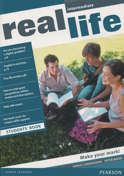 Обложка книги Real Life: Intermediate: Student's Book, Sarah Cunningham, Peter Moor