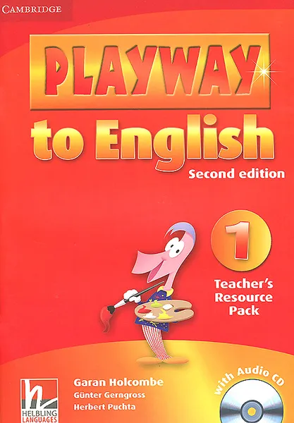 Обложка книги Playway to English: Level 1: Teacher's Resource Pack (+ CD-ROM), Gunter Gerngross, Herbert Puchta