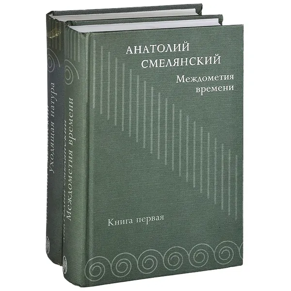 Обложка книги Междометия времени. Уходящая натура (комплект из 2 книг), Смелянский Анатолий Миронович