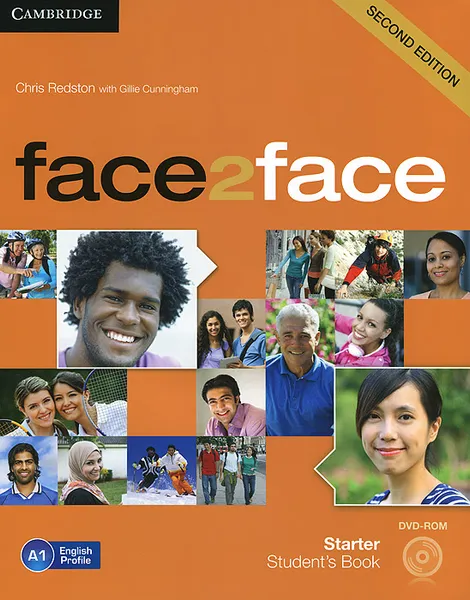 Обложка книги Face2Face: Starter: Student's Book (+ DVD-ROM), Chris Redston, Gillie Cunningham