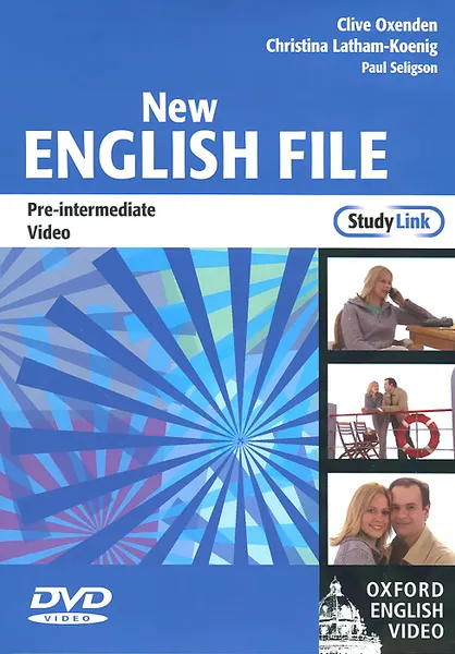 Обложка книги New English File: Pre-intermediate: Oxford English Video, Clive Oxenden, Christina Latham-Koenig, Paul Seligson