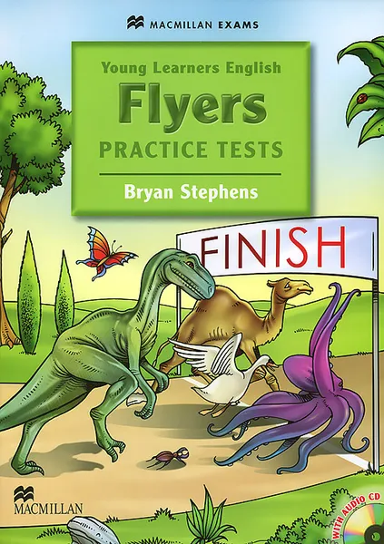 Обложка книги Young Learners Flyers: Practice Test (+ CD-ROM), Bryan Stephens