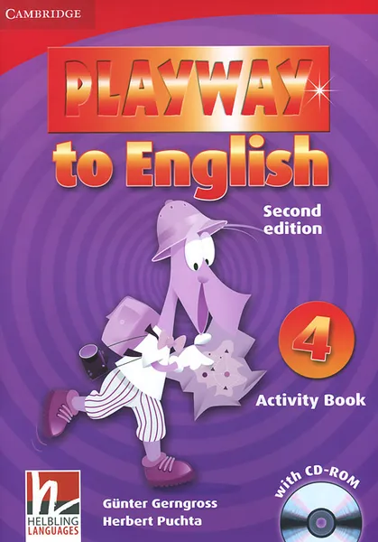 Обложка книги Playway to English: Level 4: Activity Book (+ CD-ROM), Гернгросс Гюнтер, Пучта Херберт