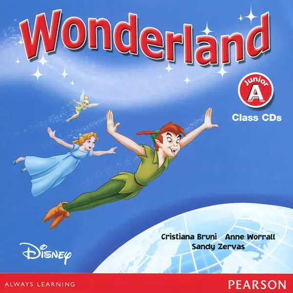 Обложка книги Wonderland Junior (аудиокурс на 2 CD), Cristiana Bruni, Anne Worrall, Sande Zervas