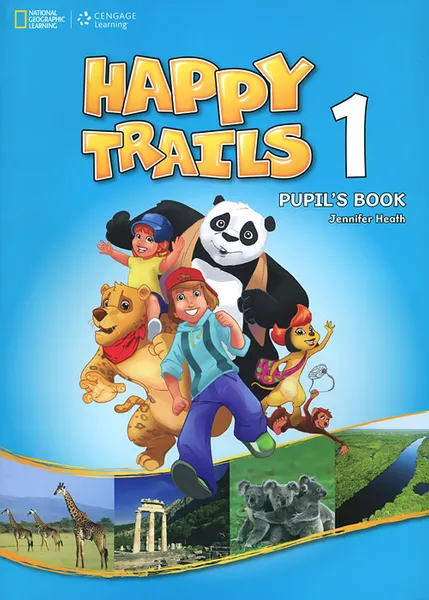 Обложка книги Happy Trails 1: Pupil's Book (+ CD-ROM), Jennifer Heath